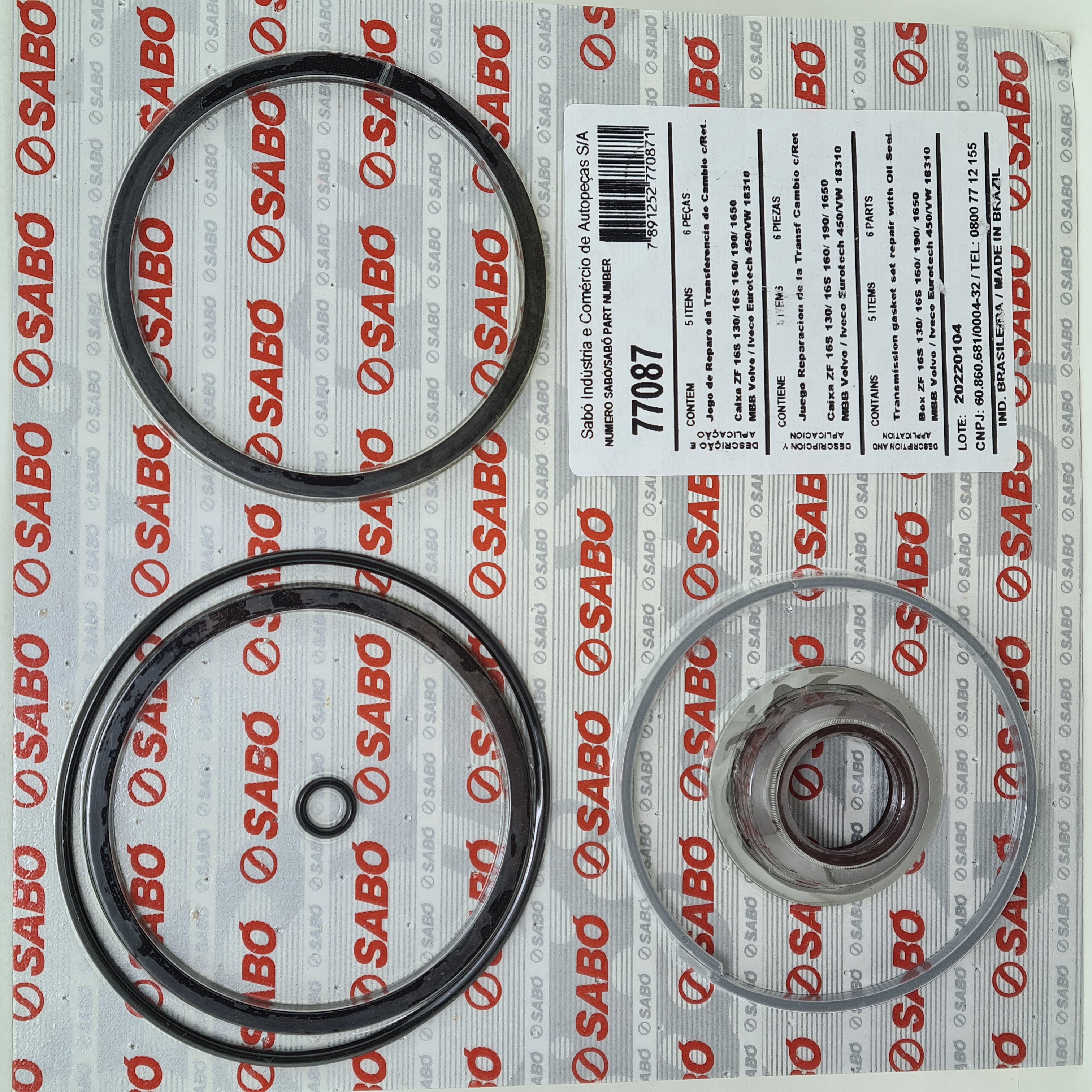 KIT REP.CILINDRO GP CAJA DELANTERO (16S-1650)