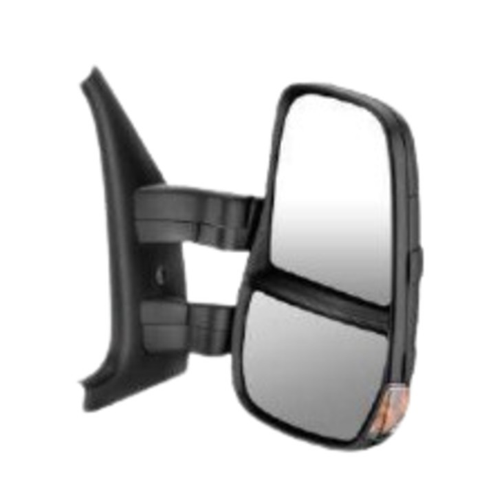 ESPEJO RETROVISOR *DX* COMPLETO (MANUAL) (C/DESEMP) (BRAZO CORTO)